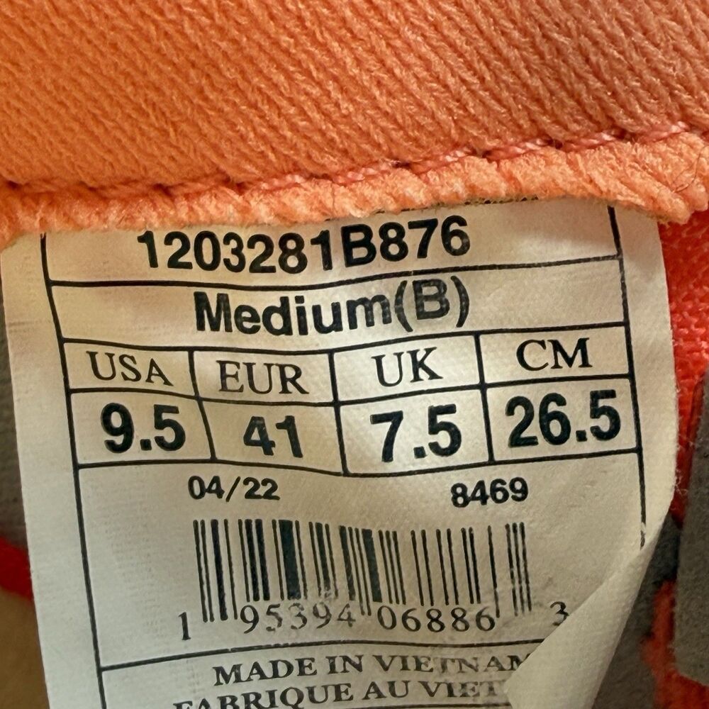 Brooks Hyperion Orange Yellow Running Shoes Sneakers Womens Size 9.5 1203281B876 - Picture 8 of 10